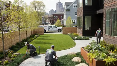 Landscaping services in Waltham, MA for residential and commercial properties