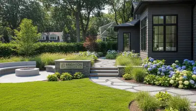 Landscaping service in Waltham, MA for lawn care, garden design, and property maintenance