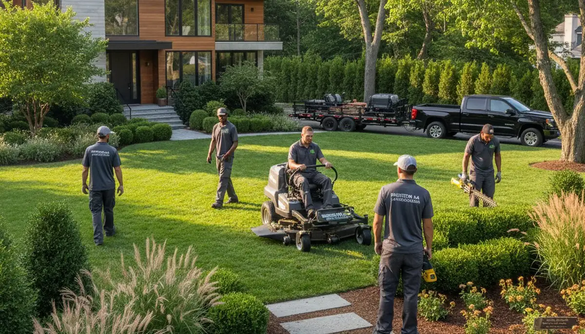 Landscaping service in Waltham, MA for lawns, gardens, and outdoor property care
