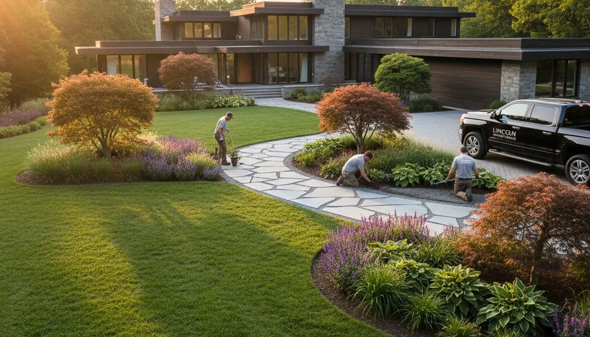 Landscaping services in Waltham, MA for residential and commercial properties