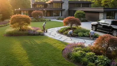 Landscaping services in Waltham, MA for residential and commercial properties
