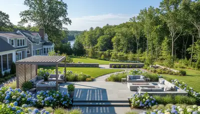 Landscaping services in Waltham, MA for lawn care, garden design, and outdoor property maintenance