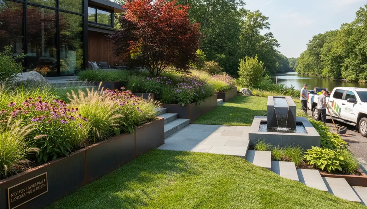 Landscaping services in Waltham, MA for residential and commercial properties