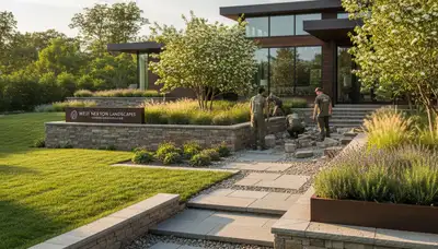 Landscaping services in Waltham, MA for residential and commercial properties