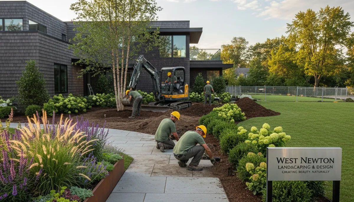 Landscaping service in Waltham, MA by landscapingwalthamma.com