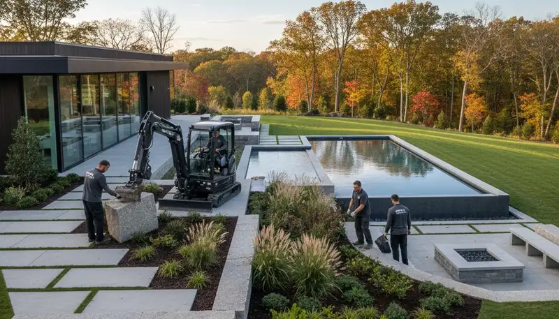 Landscaping services in Waltham, MA for lawns, gardens, and outdoor property maintenance
