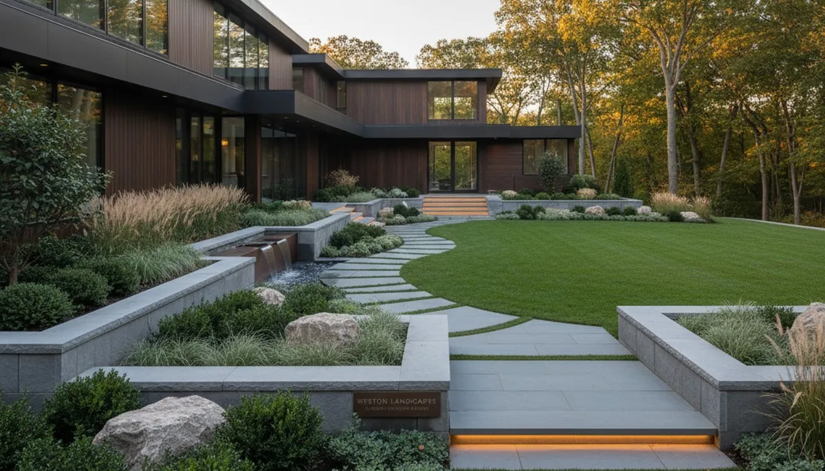 Landscaping services in Waltham, MA for residential and commercial properties